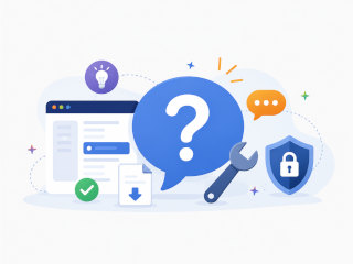 Illustration of the AppErgo FAQ